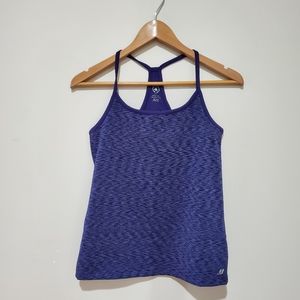 Joe fresh yoga tank small blue